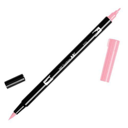 טומבו ABT טוש מכחול דו צדדי - TOMBOW DUSTY ROSE 772