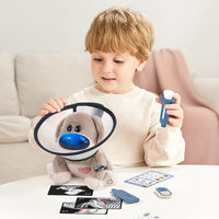 ערכת וטרינר אינרטאקטיבית עם כלב - Topbright