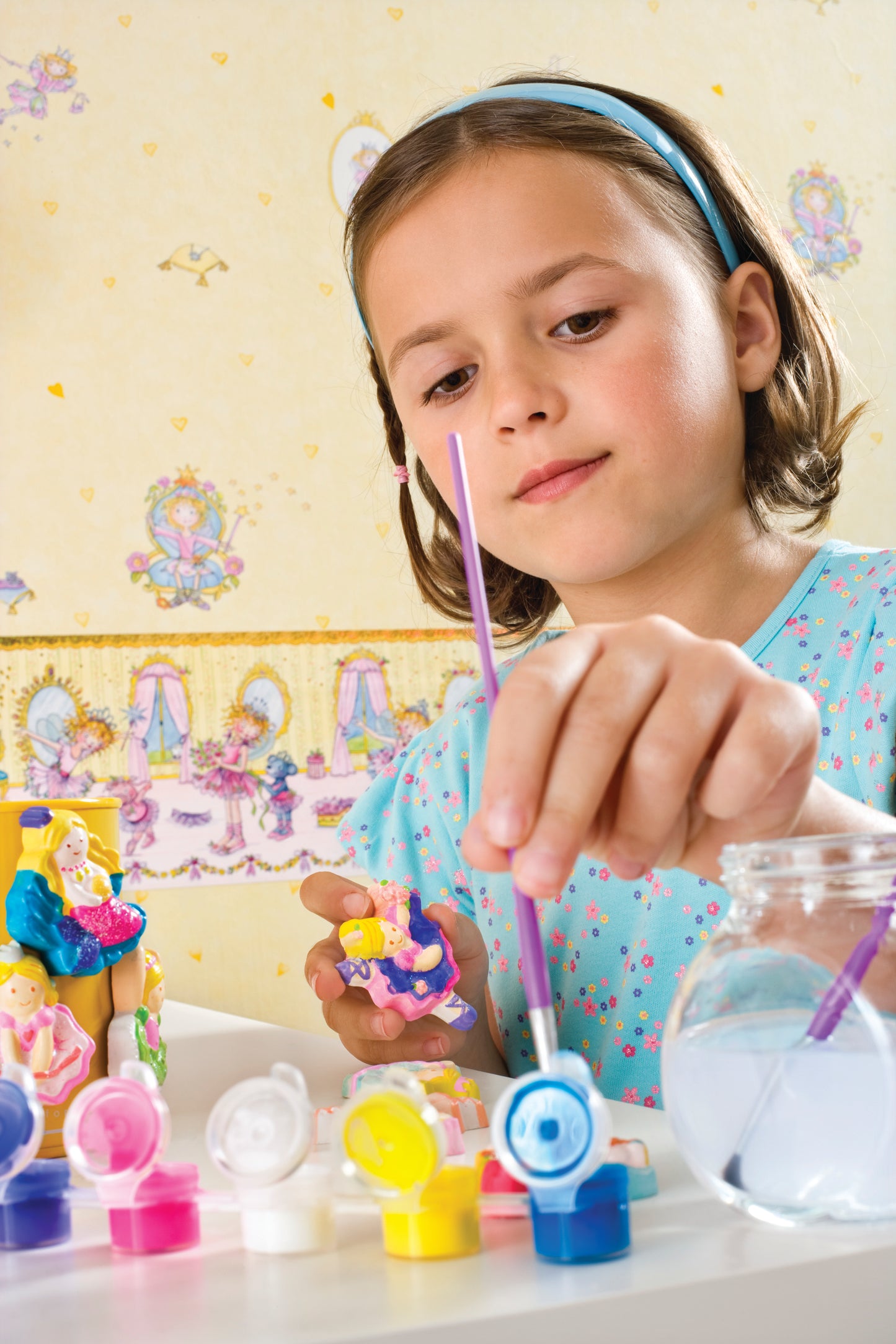 ליצוק ולצבוע מגנטים מגבס - בת הים 4M