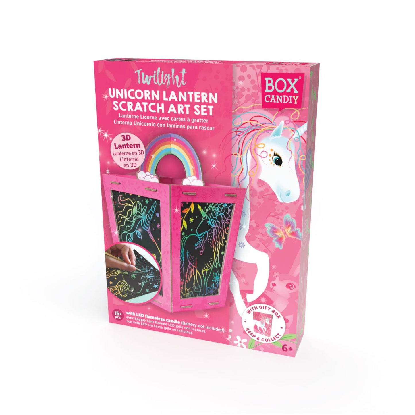 ערכה להכנת עששית חד קרן - BOX CanDIY - דוארט | DoArt