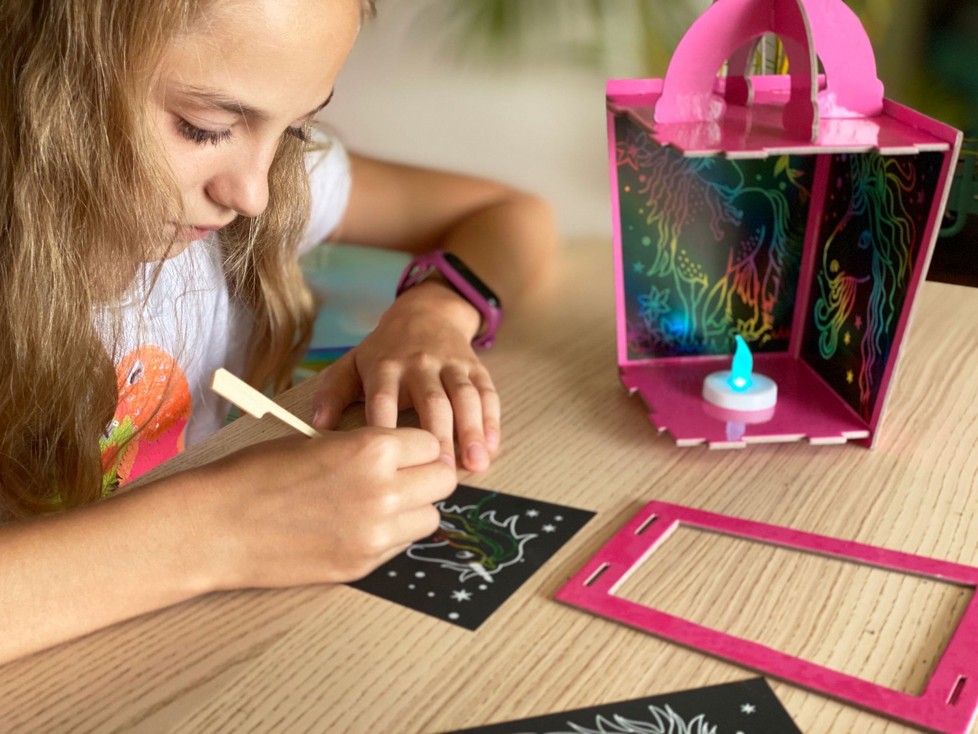 ערכה להכנת עששית חד קרן - BOX CanDIY - דוארט | DoArt