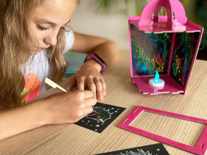 ערכה להכנת עששית חד קרן - BOX CanDIY - דוארט | DoArt