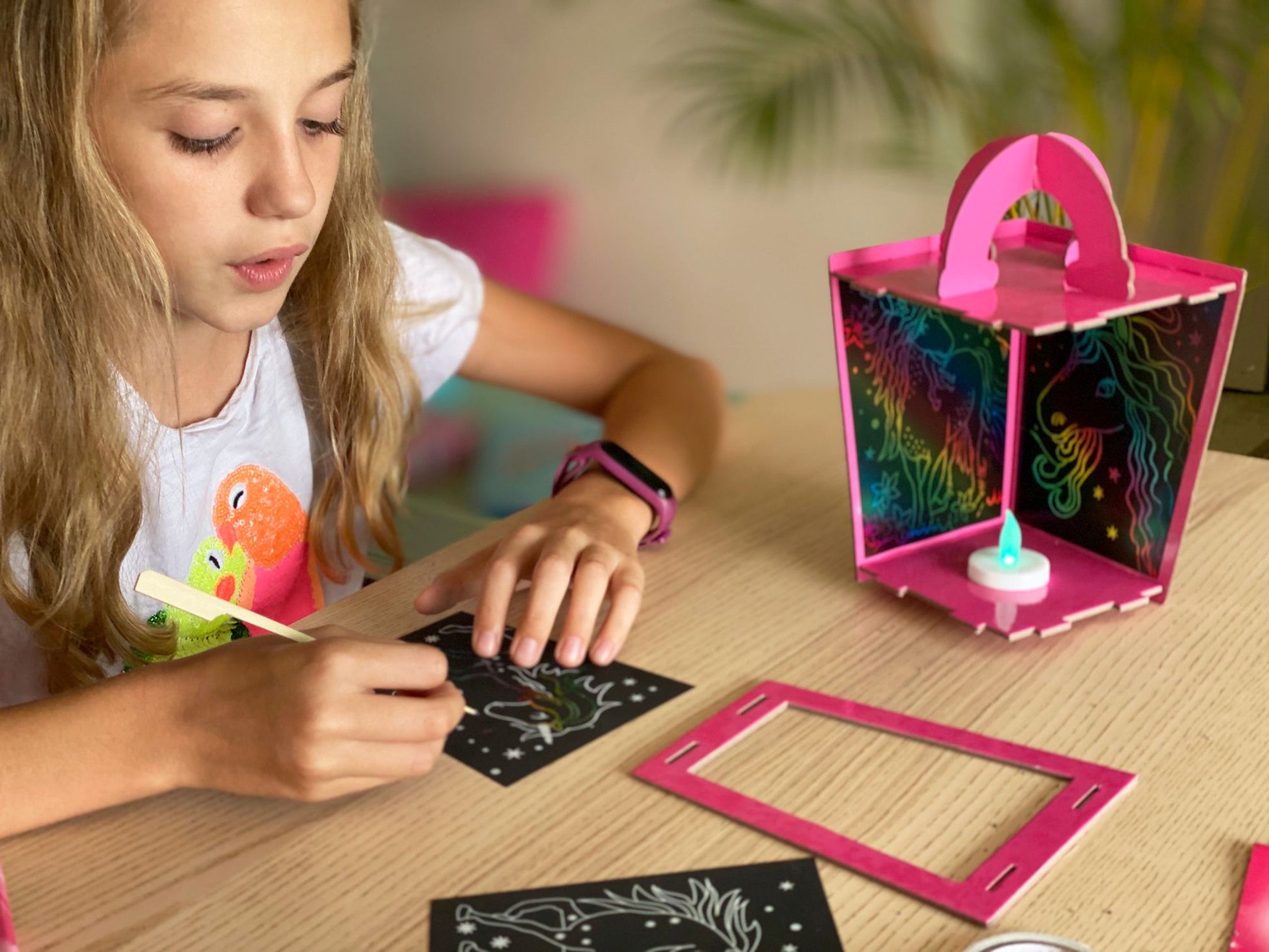 ערכה להכנת עששית חד קרן - BOX CanDIY - דוארט | DoArt