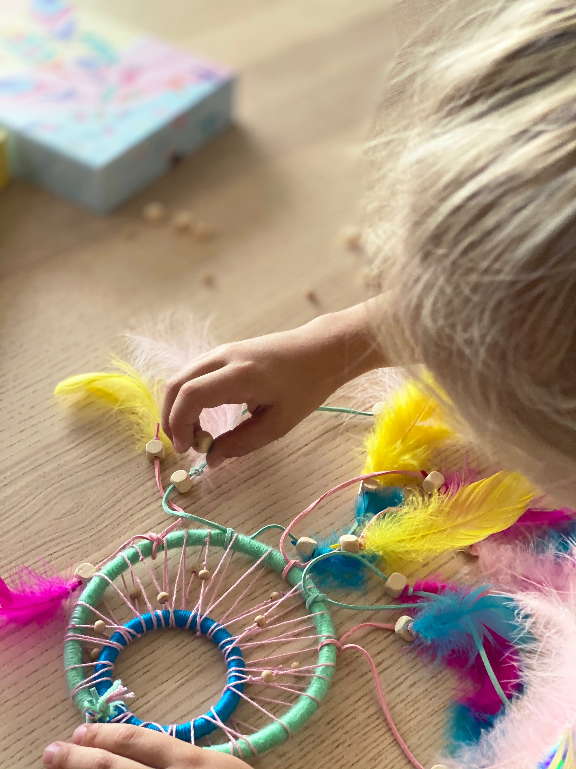 ערכה להכנת לוכד חלומות - BOX CanDIY - דוארט | DoArt