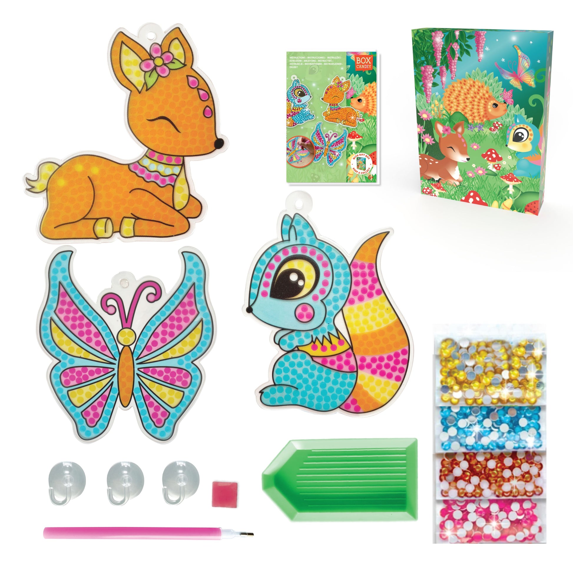 ערכה להכנת לוכדי אור מנצנצים - BOX CanDIY - דוארט | DoArt