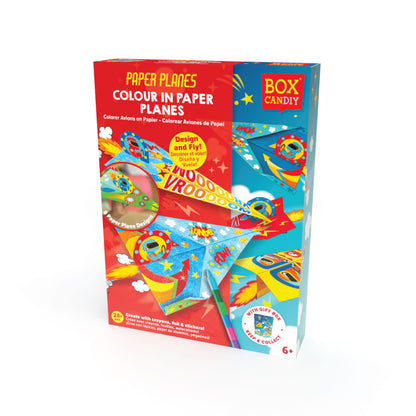 ערכת אוריגמי לעיצוב וצביעה מטוסי נייר - BOX CanDIY - דוארט | DoArt