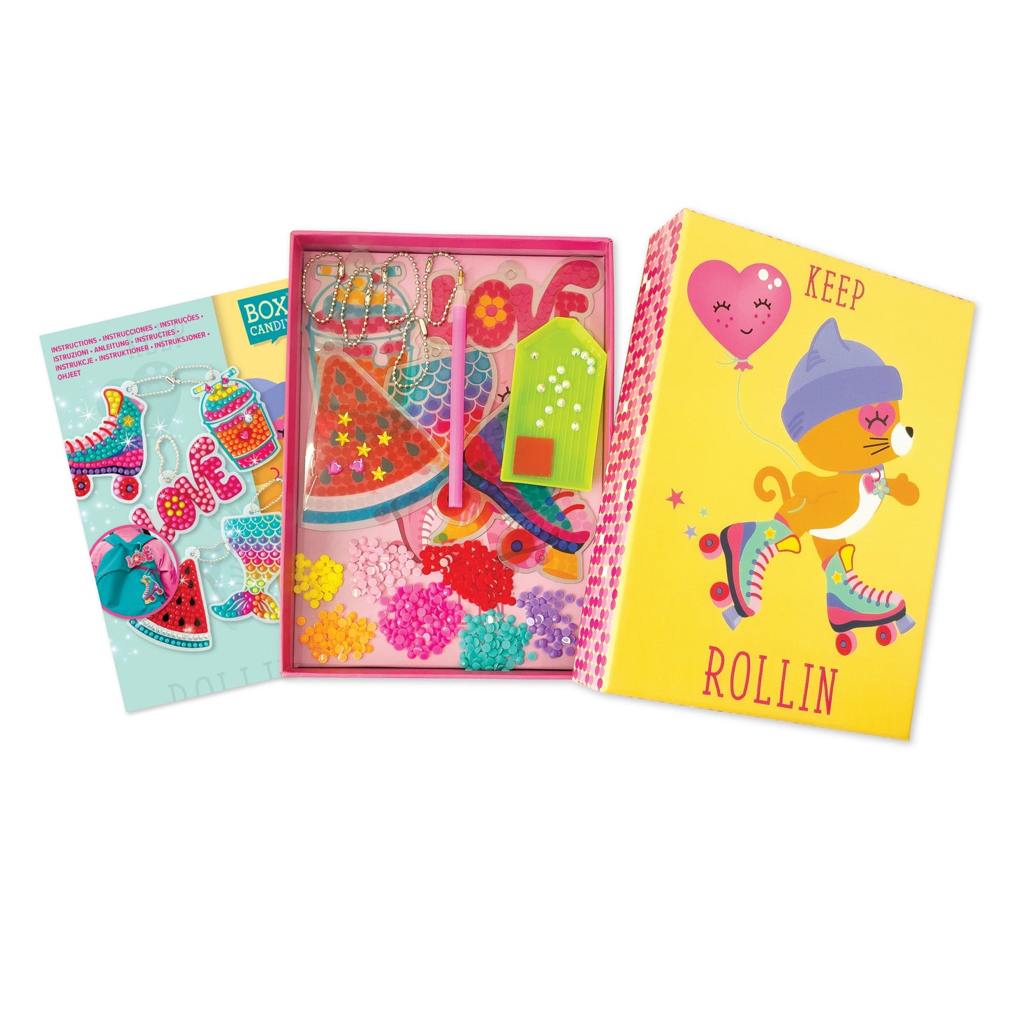 ערכה להכנת קישותיק מנצנצים - BOX CanDIY - דוארט | DoArt