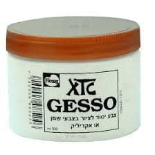 ג''סו אקרילי לבן - 500 מל