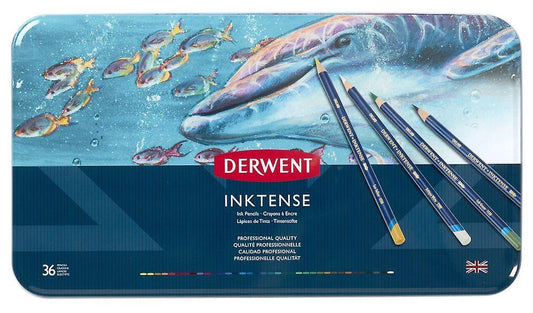 סט 36 עפרונות עפרונות INKTENSE חברת DERWENT