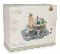 חניון קומות ומנחת מסוקים מעץ Shin Shin