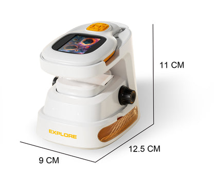 מיקרוסקופ אלקטרוני נייד 2 ב-1 עם מסך - For Think Road - דוארט | DoArt