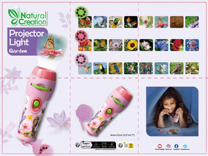 מקרן כיס לילדים 24 שקופיות - גינה AVENIR