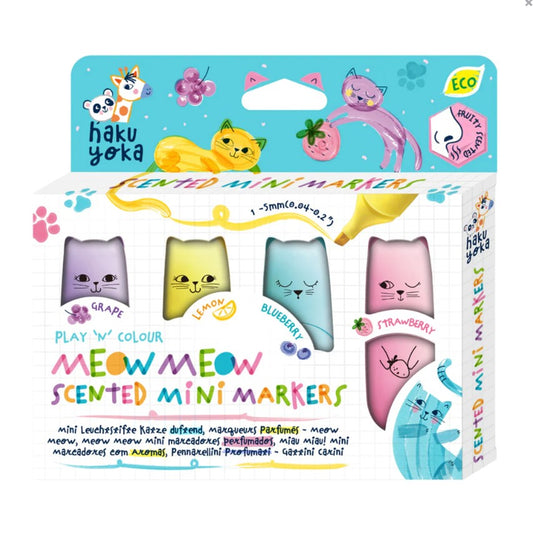 משחק וצבע טושים ריחניים מיני AVENIR Haku Yoka - דוארט | DoArt