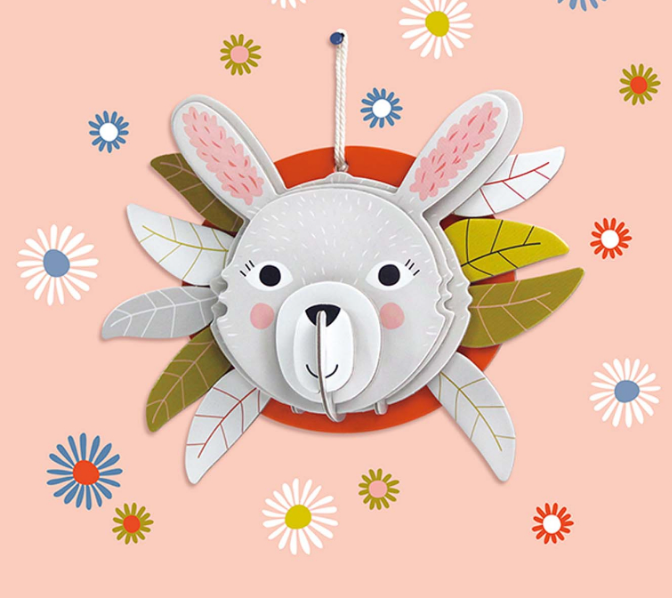 יצירת ראש חיה בתלת מימד - ארנב AVENIR - דוארט | DoArt