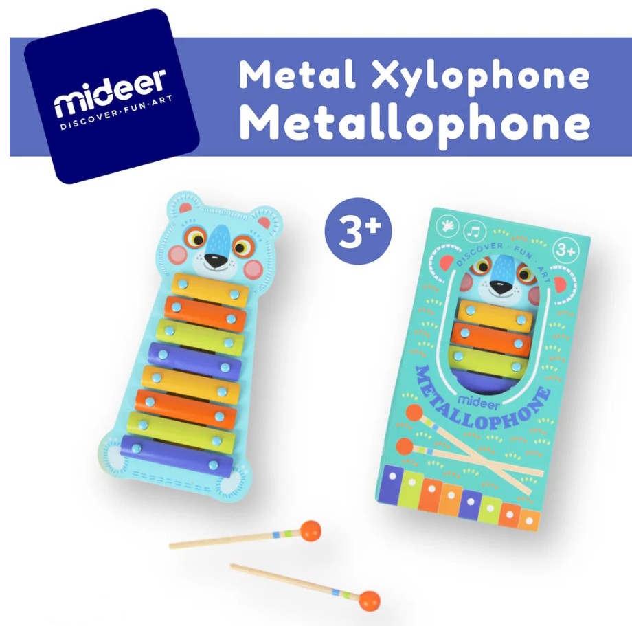 מטאלופון - קסילופון דובי מעץ Mideer