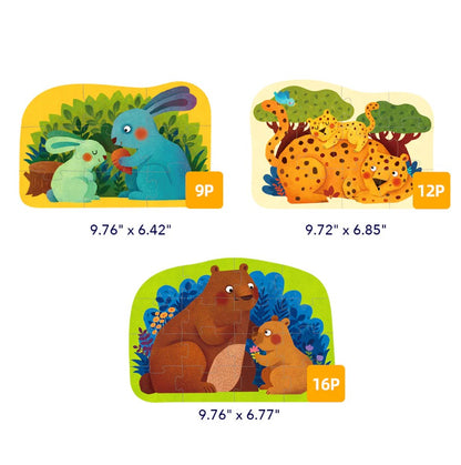 מארז פאזלים: LEVEL UP 2 משפחה MIDEER - דוארט | DoArt