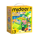 מארז פאזלים: LEVEL UP 3 תחבורה עירונית MIDEER