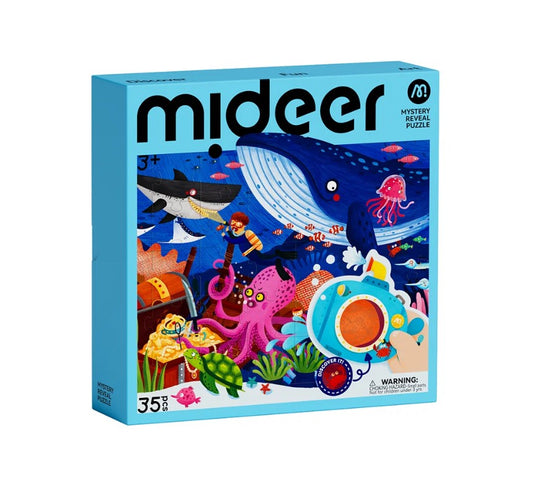פאזל סודי עם משקפי גילוי - אוקיינוס MIDEER - דוארט | DoArt