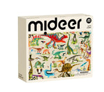 פאזל ארץ הדינוזאורים - 126 חלקים MIDEER