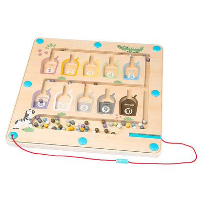 מבוך צבעים ומספרים מגנטי - Shin Shin - דוארט | DoArt