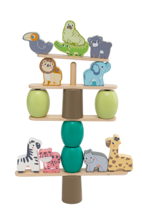 משחק איזון חיות מעץ Shin Shin