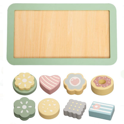 מגש עוגיות מעץ – סט משחק מטבח  Shin Shin