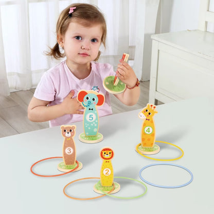 משחק השחלת חישוקים Tooky Toy