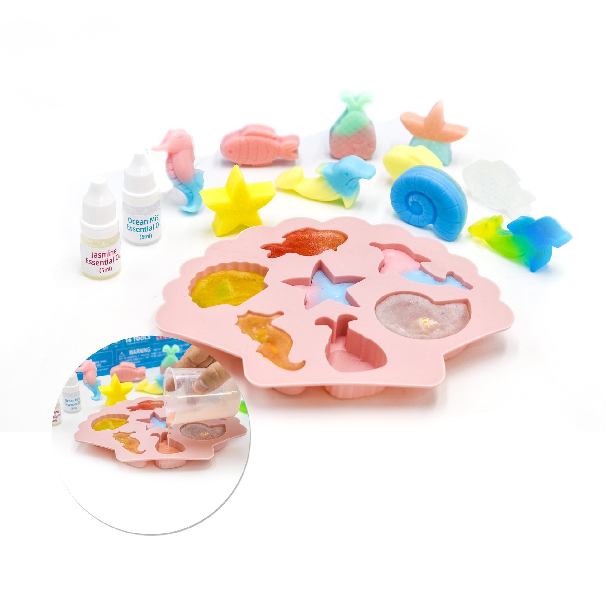 ערכה להכנת סבונים עולם הים - Shin Shin - דוארט | DoArt