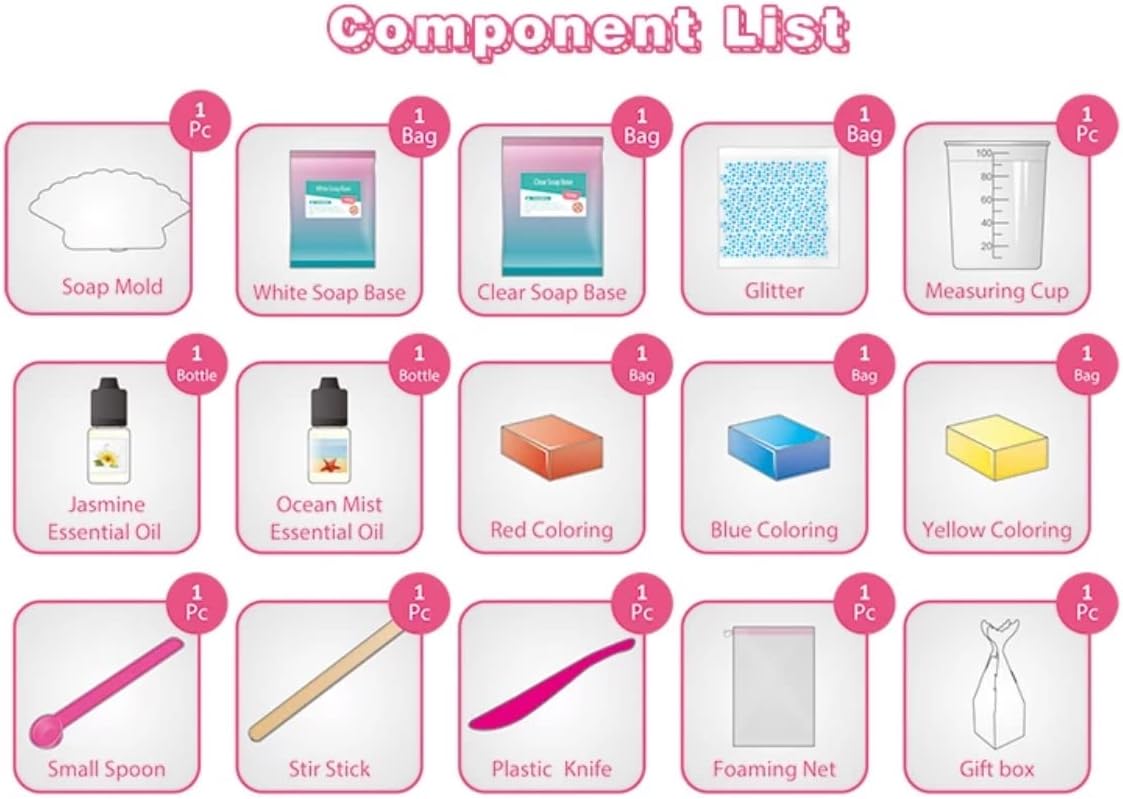 ערכה להכנת סבונים עולם הים - Shin Shin - דוארט | DoArt