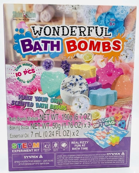ערכה להכנת פצצות אמבטיה - Shin Shin - דוארט | DoArt