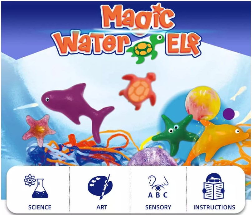 ערכת מדע יצורי המים - Shin Shin - דוארט | DoArt