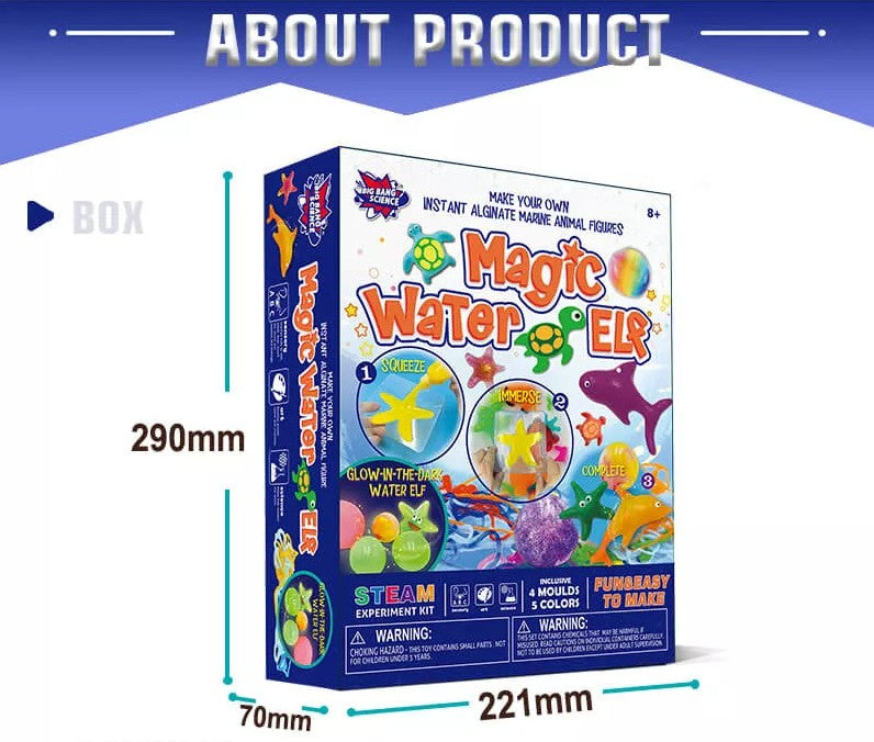 ערכת מדע יצורי המים - Shin Shin - דוארט | DoArt