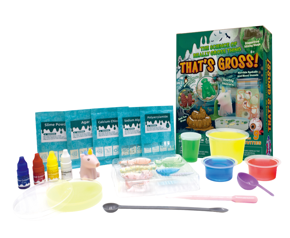 ערכת מדע להכנת דברים מגעילים - Shin Shin - דוארט | DoArt