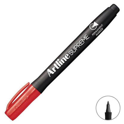 טוש פרמננטי ARTLINE SUPREME - אדום