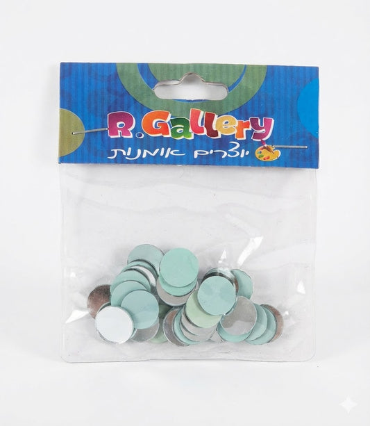 מראות זכוכית עגולות קטנטנות - 1 ס"מ - דוארט | DoArt