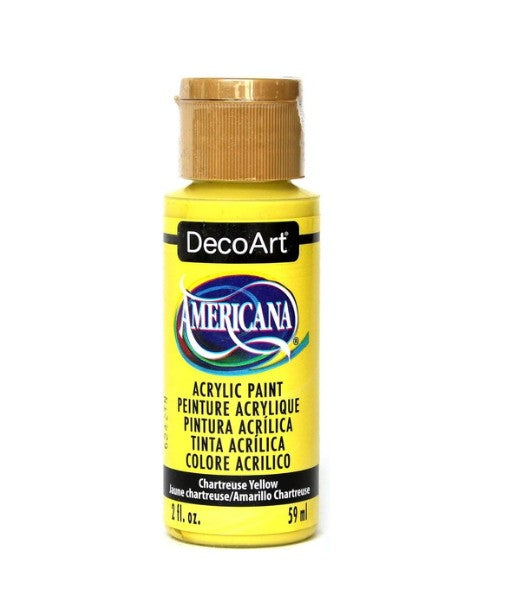 צבע אקרילי אמריקנה Chartreuse Yellow DA330 - דוארט | DoArt