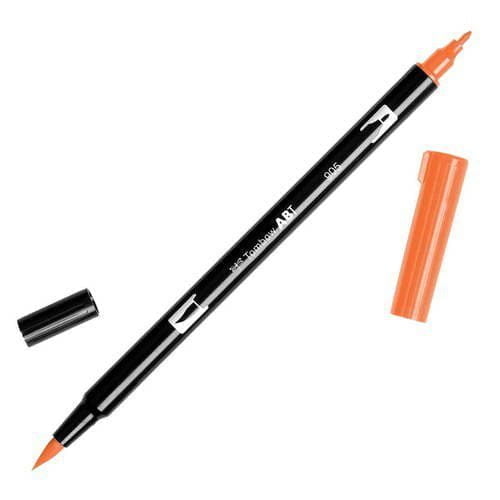 טומבו ABT טוש מכחול דו צדדי - TOMBOW RED 905