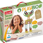 ערכת בנייה אקולוגית טכנו ג’מבו BIO 45 חלקים - Quercetti