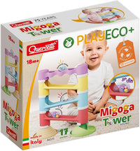 מגדל מדרון כדורים מוזיקלי אקולוגי  Eco - Quercetti - דוארט | DoArt