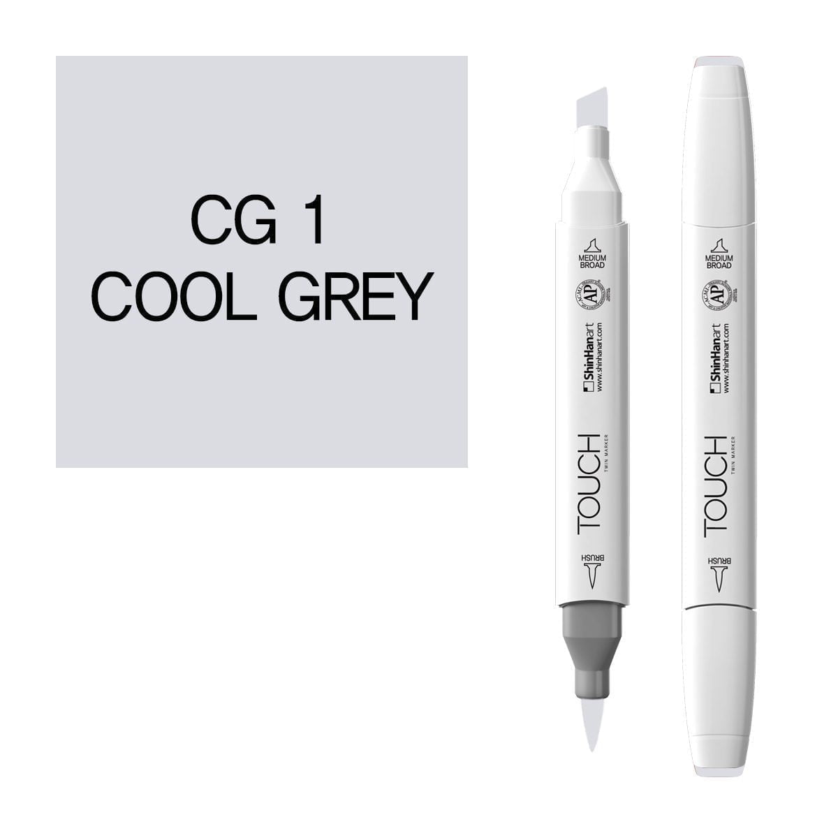 טוש טאצ'' ShinHan Twin Touch: COOL GREY CG1