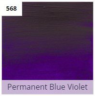 אמסטרדם אקר'' 120 מל'' - 568 PERMANENT BLUE VIOLET