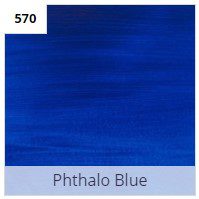 אמסטרדם אקר'' 120 מל'' - 570 PHTHALO BLUE