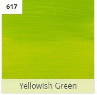 אמסטרדם אקר'' 120 מל'' - 617 YELOWISH GREEN