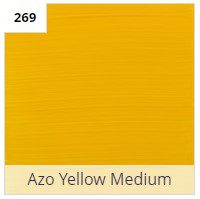 אמסטרדם אקר 120 מל'' - 269 AZO YELLOW MEDIUM