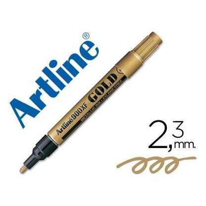 טוש מטאלי זהב 2.3 מ"מ - ARTLINE 990XF