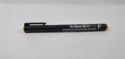 טוש שקפים ARTLINE 853 - צהוב F