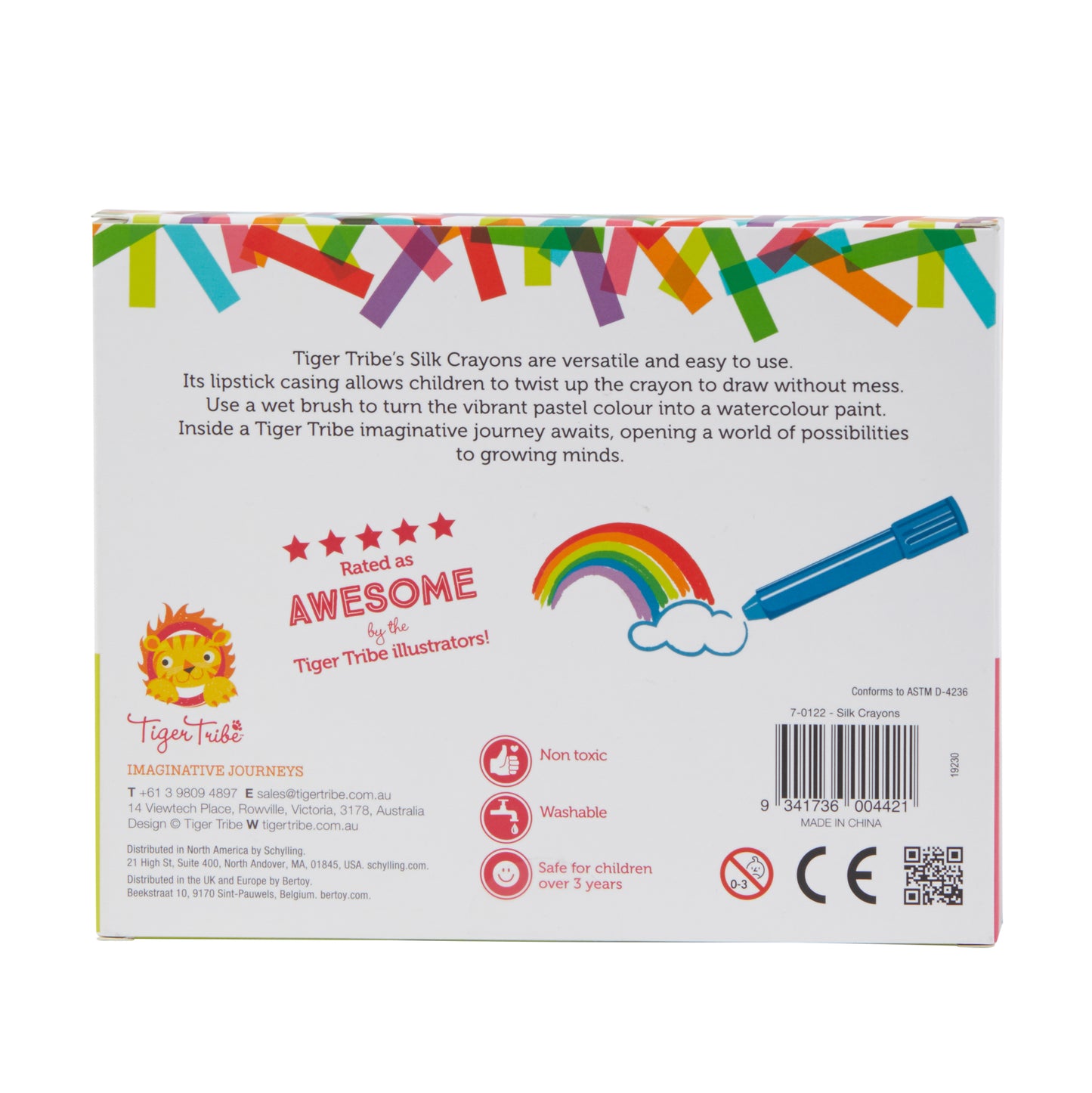 צבעי משי - Tiger Tribe