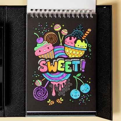 סט צביעה ניאון - חברים Tiger Tribe - דוארט | DoArt