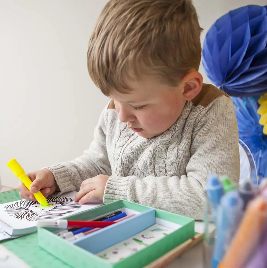 סט צביעה - חיות אול סטארס Tiger Tribe - דוארט | DoArt