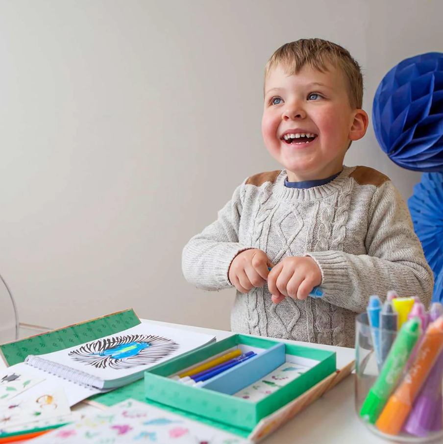 סט צביעה - חיות אול סטארס Tiger Tribe - דוארט | DoArt